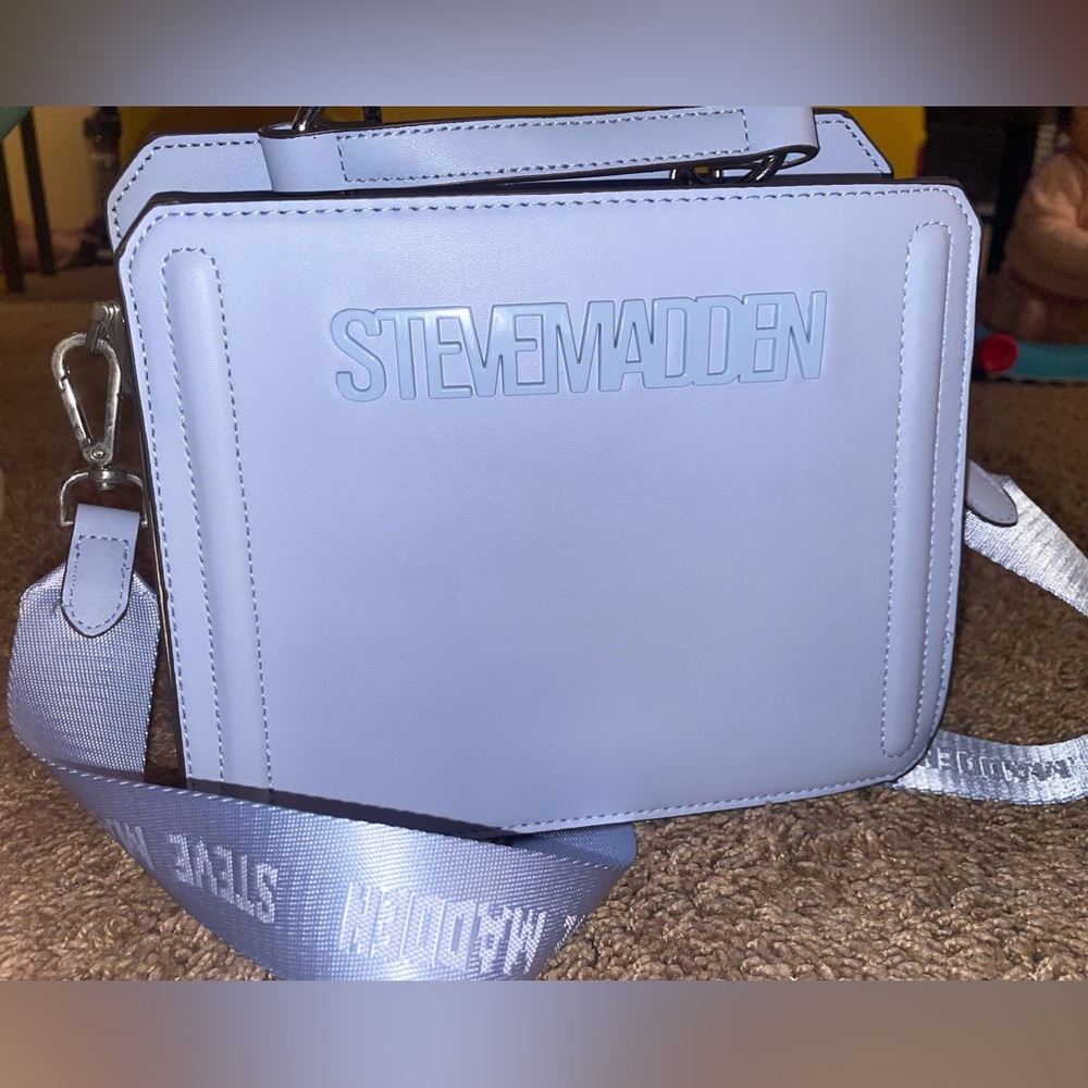 Steve Madden baby Blue bag. TikTok bag. Used a few times.